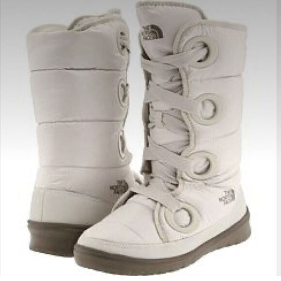 The north face AWMV destiny down filled winter snow ski boots sz 8 - Picture 1 of 9